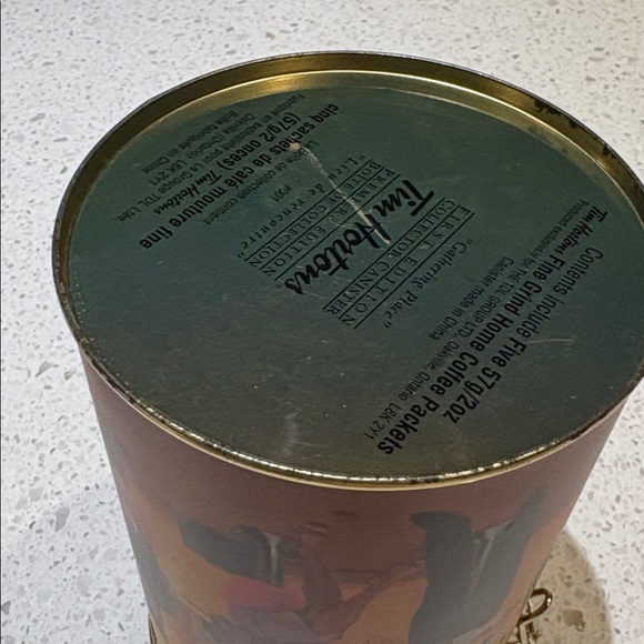 Tim Hortons Collector Series #001 Gathering Place Coffee Tin Canister - Picture 5 of 6